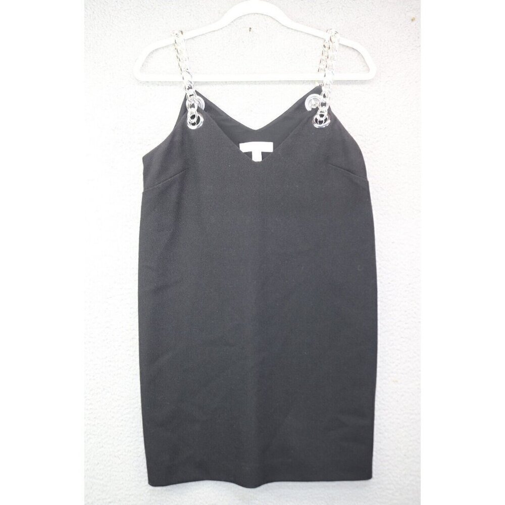 Michael Kors Sleeveless Chain Straps Short Dress-Size 4-Whimsigoth-Witchy